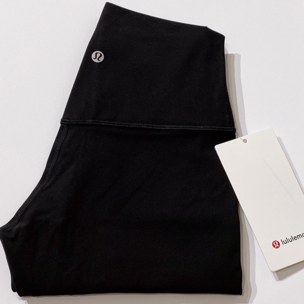 NWT 🍋  Lululemon 🍋 Align Black 25"  Size 8